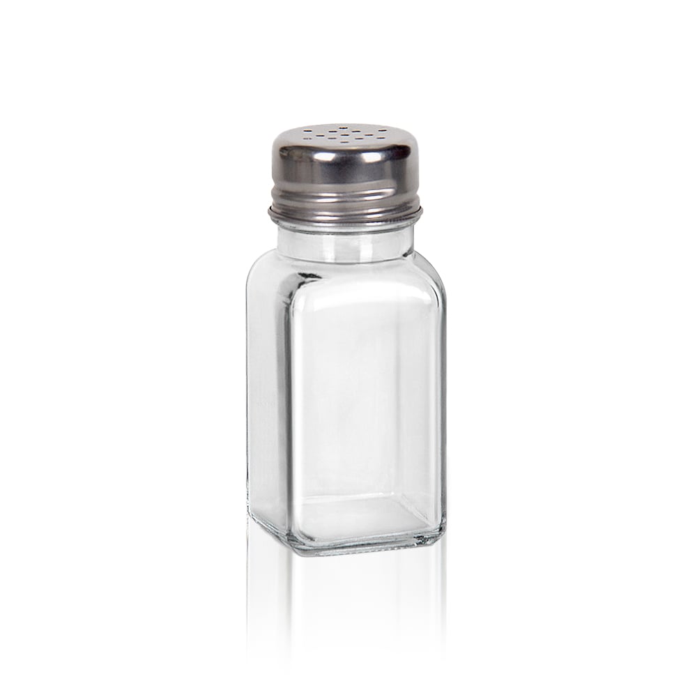 4oz Square Empty Spice Jars with Lids Wholesale
