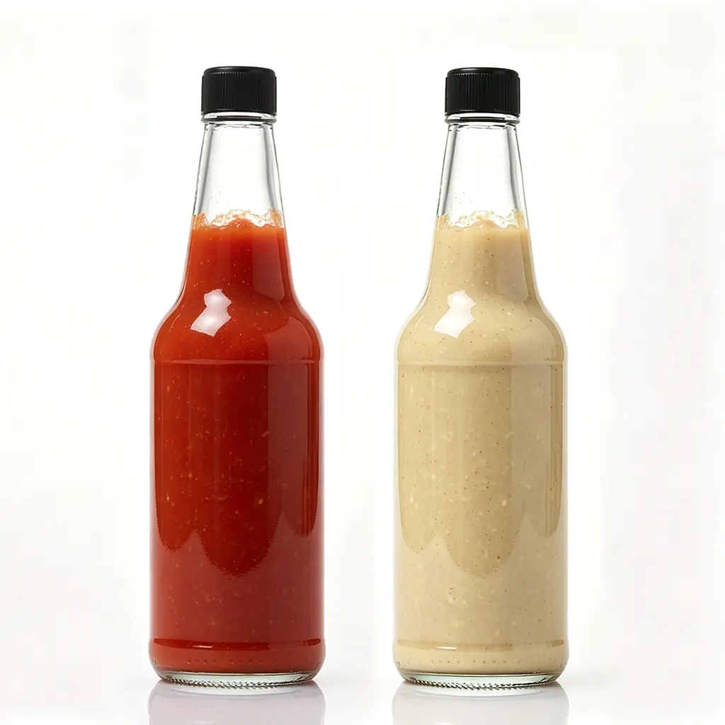 300ml Glass Sauce Bottles, Empty Hot Sauce Bottles Supplier