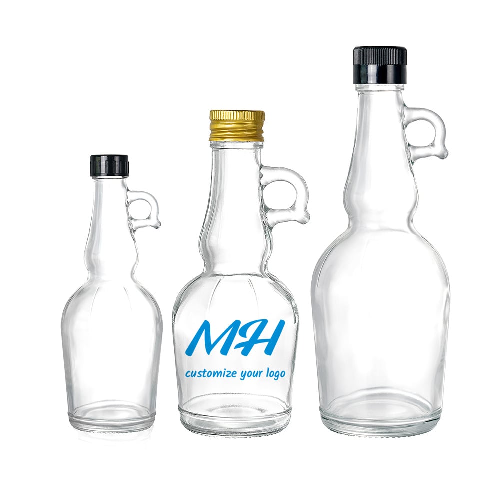 100ml 250ml 500ml Glass Olive Oil and Vinegar Bottles with Handle Wholesale