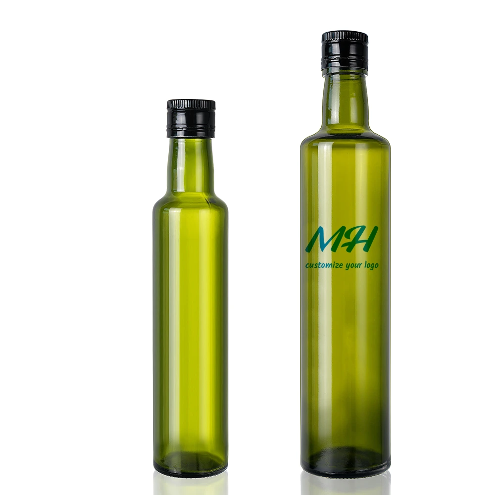 Wholesale Olive Oil Bottles Bulk - 500ml 750ml UV-Protected Glass Containers
