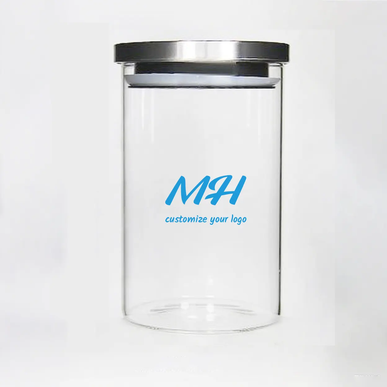 600ml 1000ml 120ml Custom Canning Jars with Lids - Glass Jar Canisters Wholesale