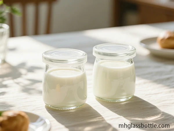 glass yogurt jar factory