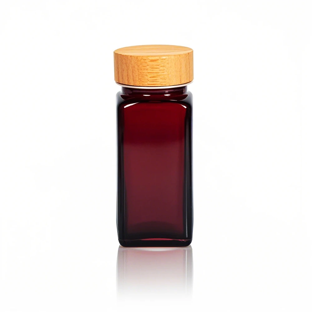 4oz 120ml Dark Glass Spice Jars with Shaker Lids Wholesale