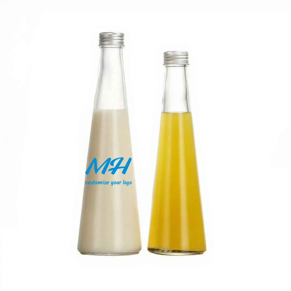 250ml 330ml Glass Juice Bottles for Drink Packaging Wholesale