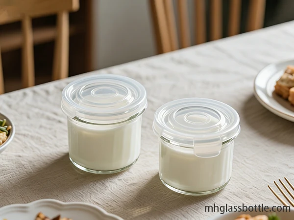 glass yogurt jar factory