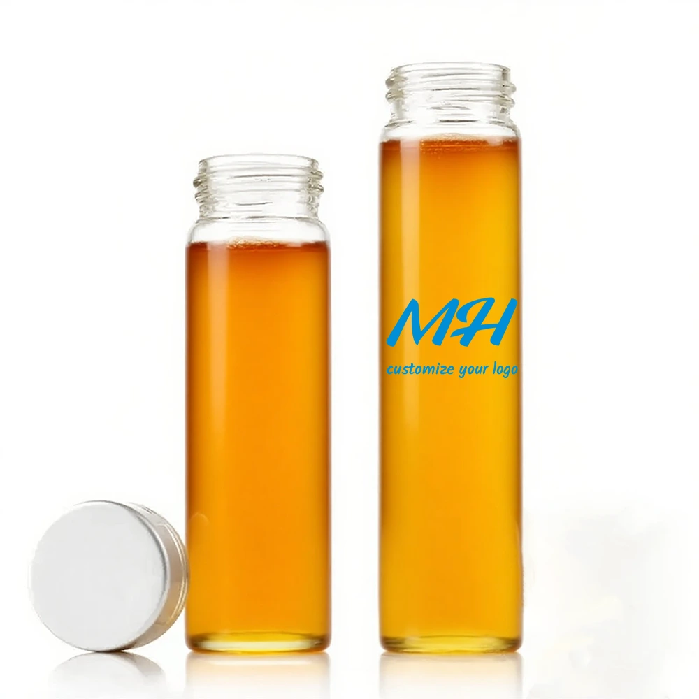 Mini Honey Vials in Bulk - Custom Glass Honey Bottles