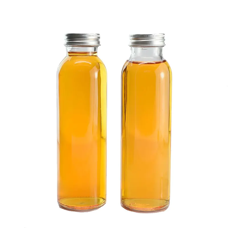 300ml - 750ml 맞춤형 유리 물병(뚜껑 포함) 도매