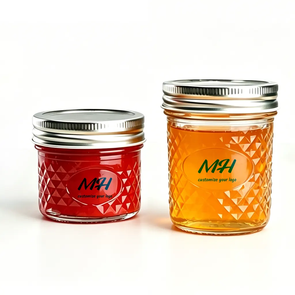 Mason Glass Jars with Lids – Wide Mouth Mini Jars