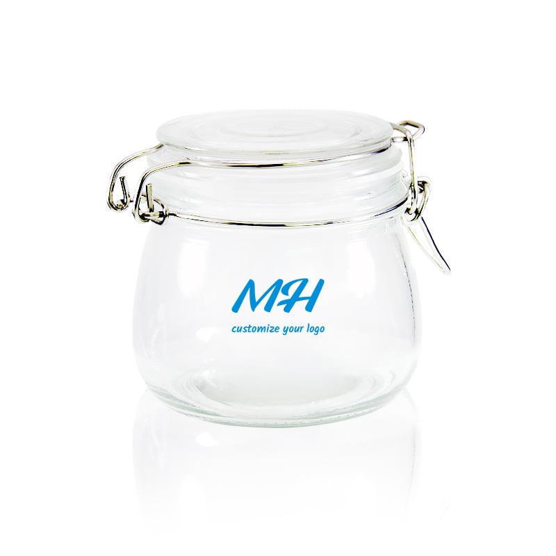 16oz 500ml Ball Glass Jars with Airtight Lids
