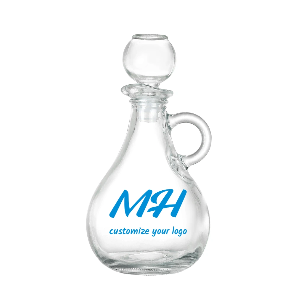 350ml Glass Oil Bottles for Kitchen with Glass Stopper Wholesale