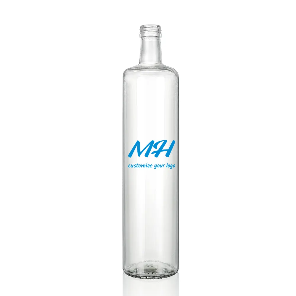 1000ml Empty Clear Glass Oilive Oil Bottles Wholesale