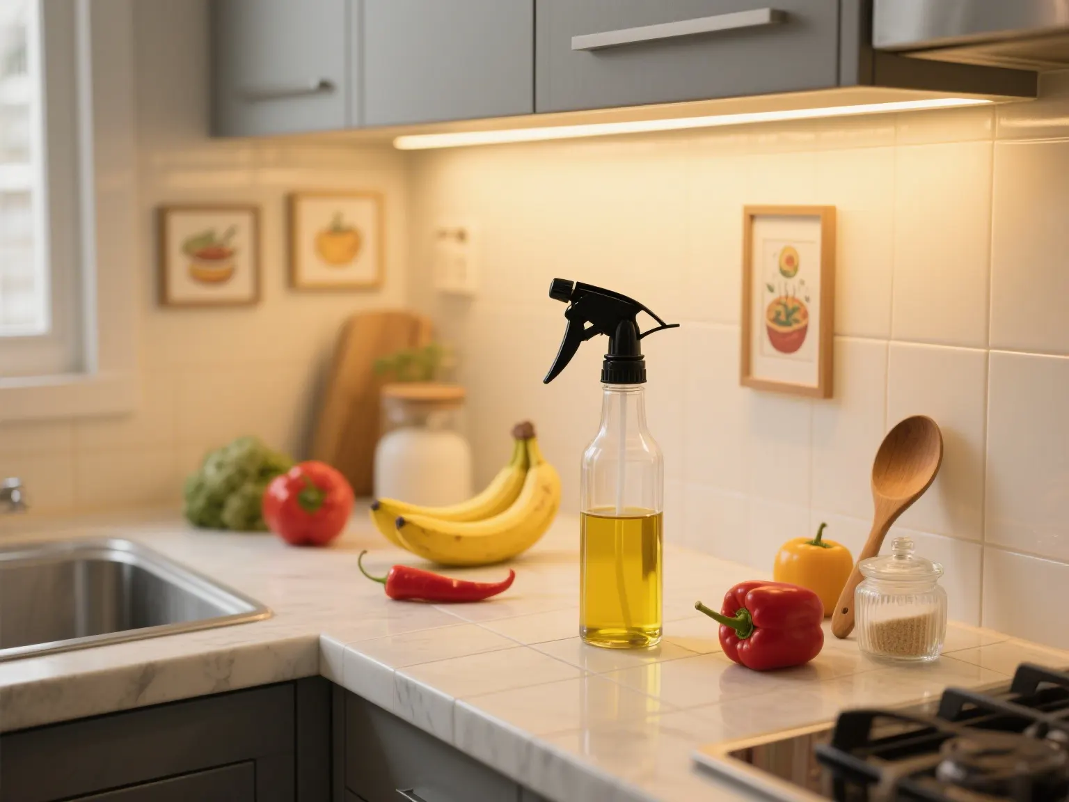 الرشاش الزجاجي للزيت مقابل الزجاجات التقليدية