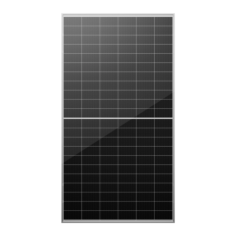 מודול פוטו-וולטאי (PV) מסוג N, STM680-700-66M-T12, שחור לחלוטין, יעילות גבוהה