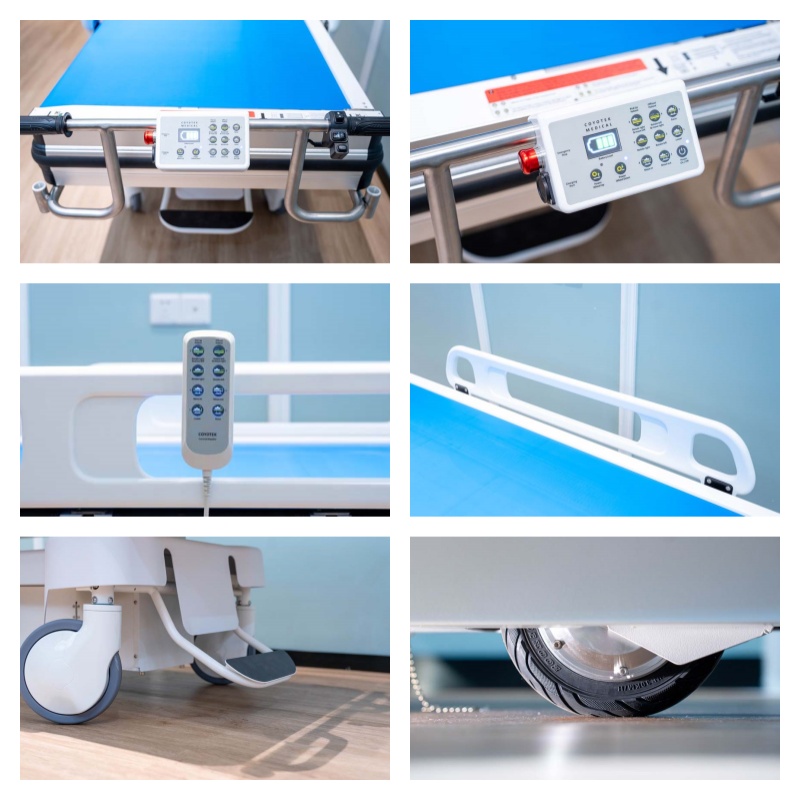 CM-ETB-2NG Electric Parallel Transport Bed for Patient Transfer
