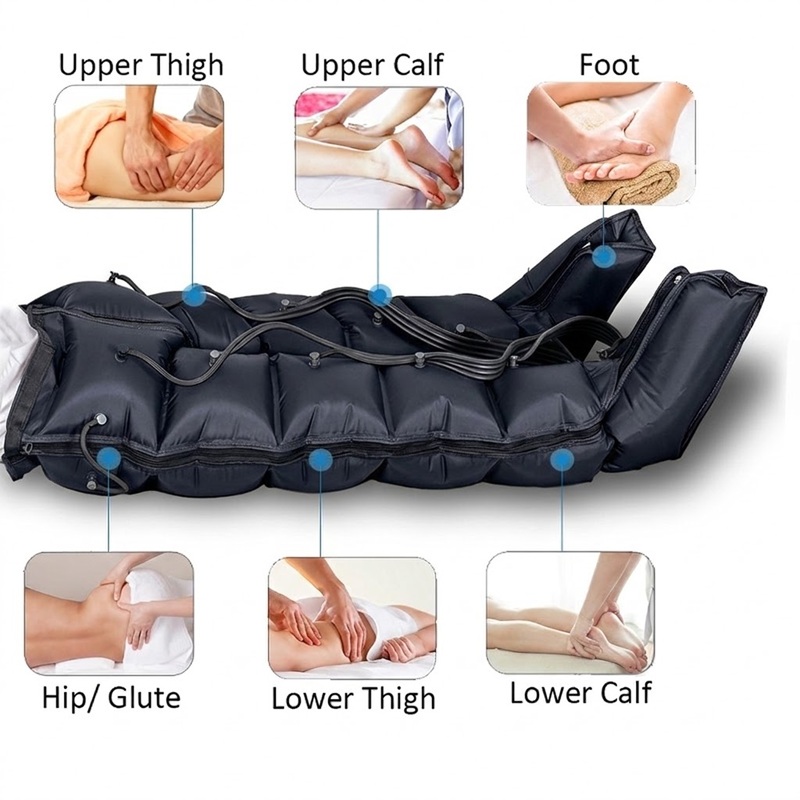 CE MDR Certified Full Body Pressotherapy Lymphatic Drainage Suit