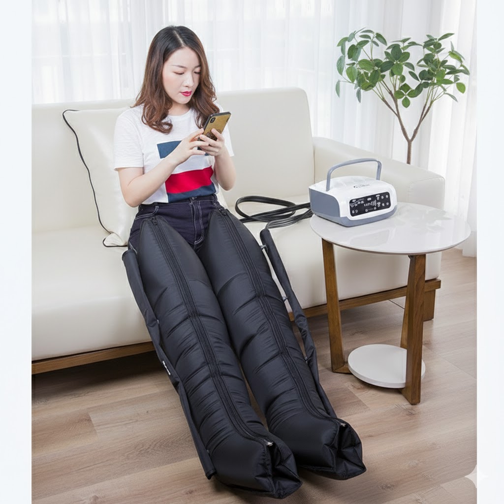 4-Chamber Compression Boots/Leg Cuffs