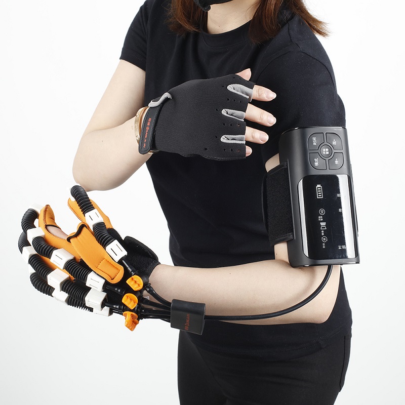 portable robotic finger rehabilitation glove for hemiplegia hand therapy-5