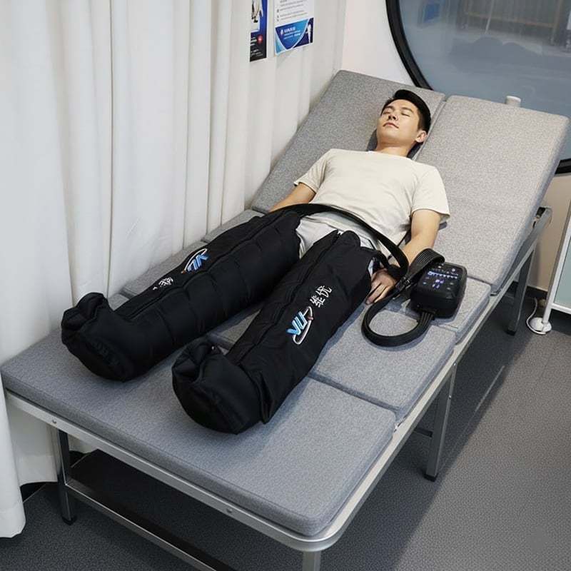 8-Chamber Leg Compression Boots 