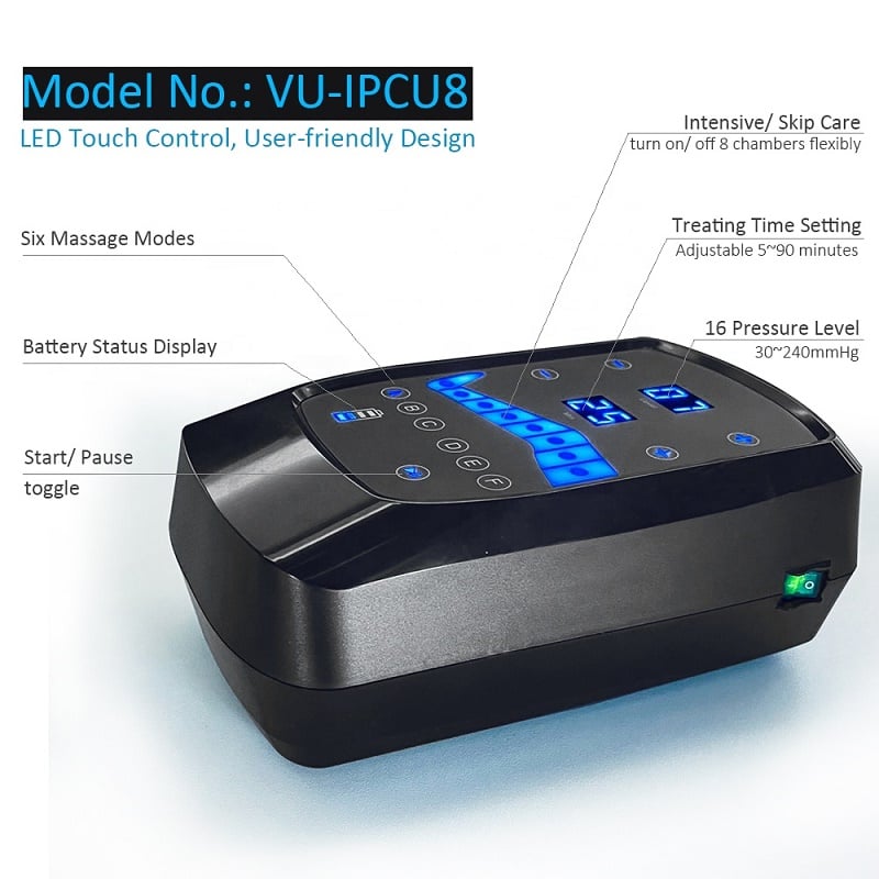 6 Distinct Massage Modes (A–F)
