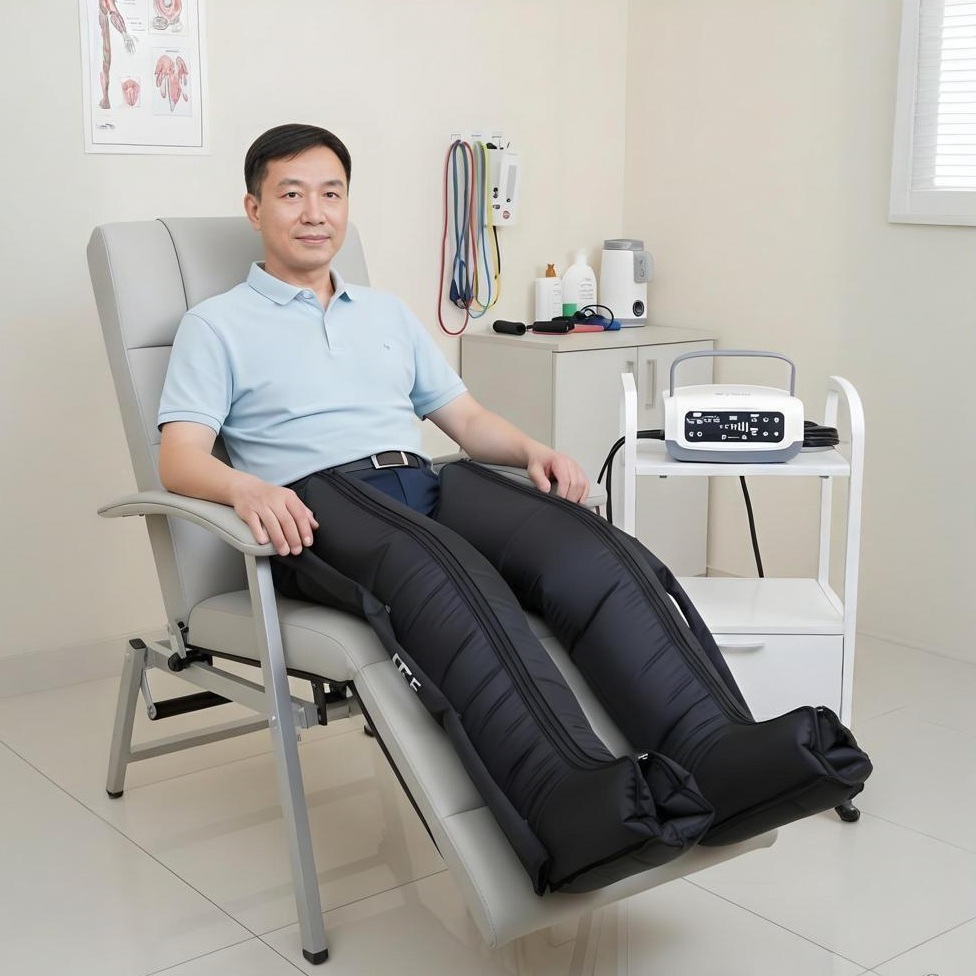 VU-IPC02 4 Chamber Air Compression Boots for Recovery & Therapy