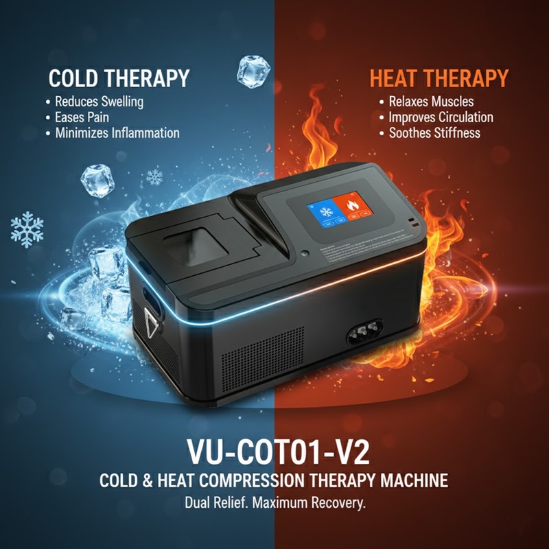 VU-COT01-V2 Advanced Hot and Cold Compression Physiotherapy System