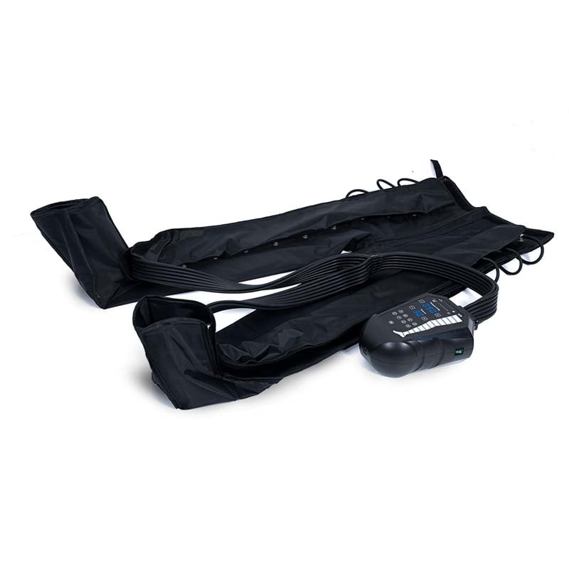 Rechargeable Air Compression Massager with 12 Chamber Pressotherapy Pants