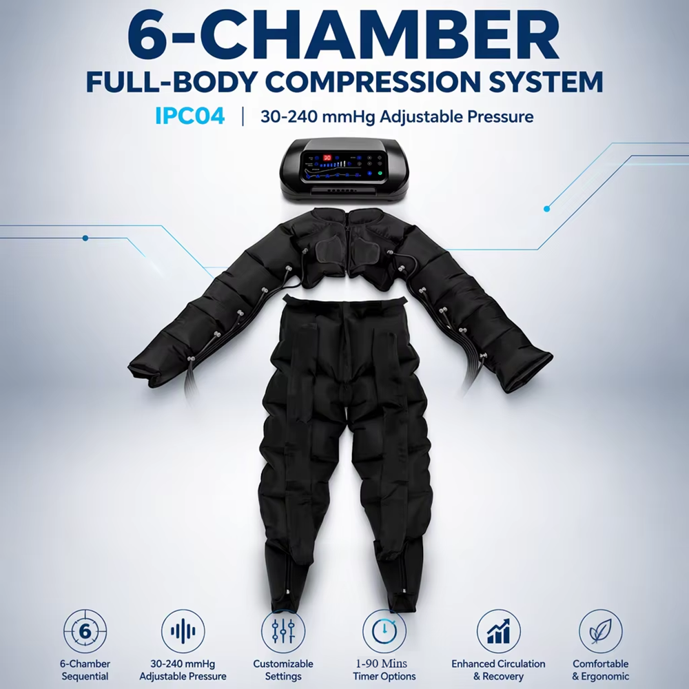 CE MDR Certified Full Body Pressotherapy Lymphatic Drainage Suit