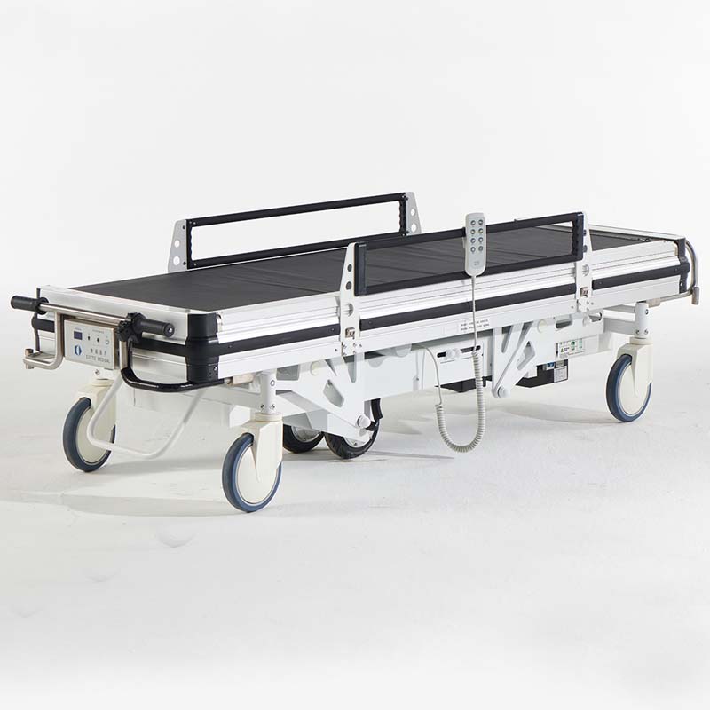 XW-PTB-8S CE Approved Motorized Parallel Patient Transfer Trolley