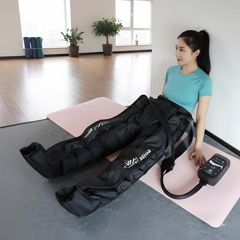 rechargeable compression therapy pants for lower body massage and recovery-7