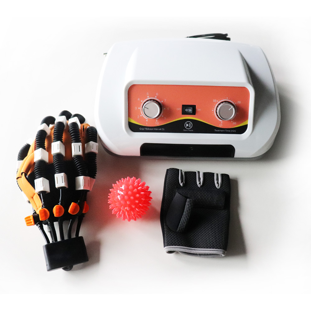 Hand Robot Gloves for Rehabilitation: Supporting Finger Movement Training and Hand Function Exercises
