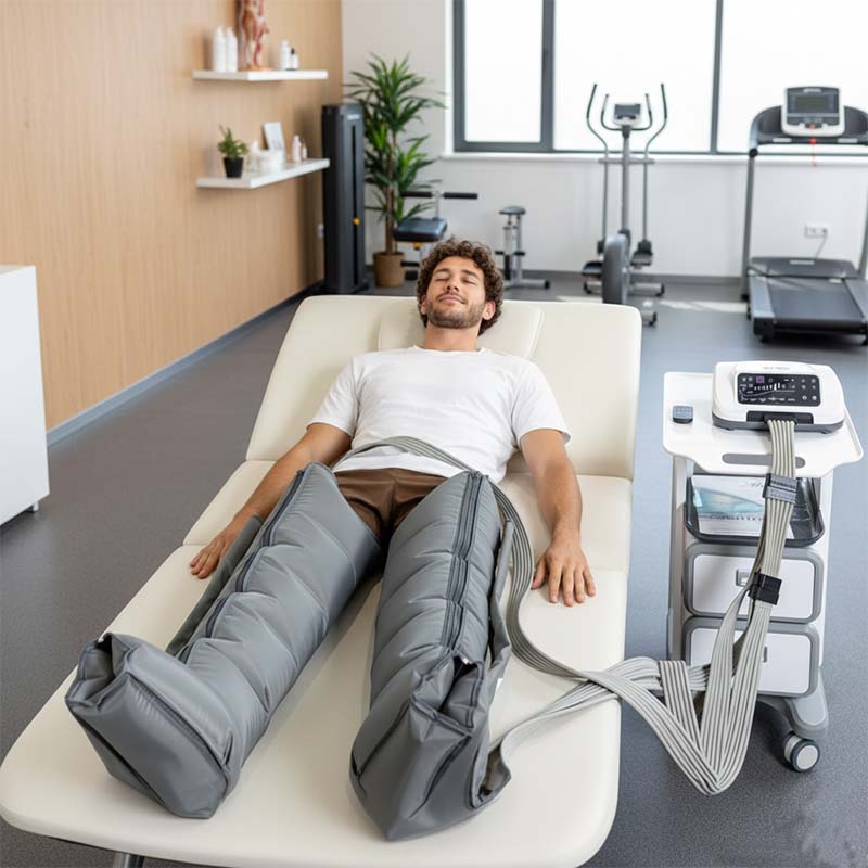6-Chamber Leg Compression Boots