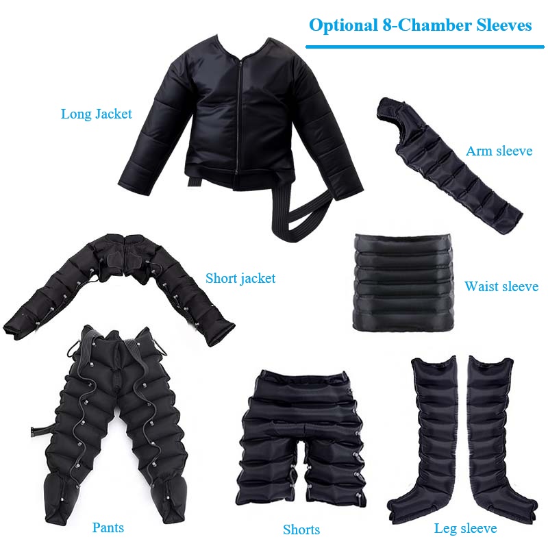 VU-IPCU8 Rechargeable Compression Therapy Pants for Lower-Body Massage and Recovery