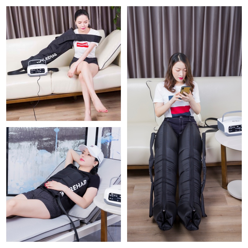 VU-IPC02 Professional Lymphatic Drainage & Whole-Body Air Compression Therapy Machine