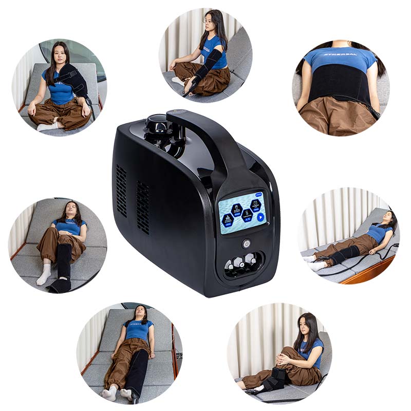 Para Diferentes Partes do Corpo com 7 Mangas