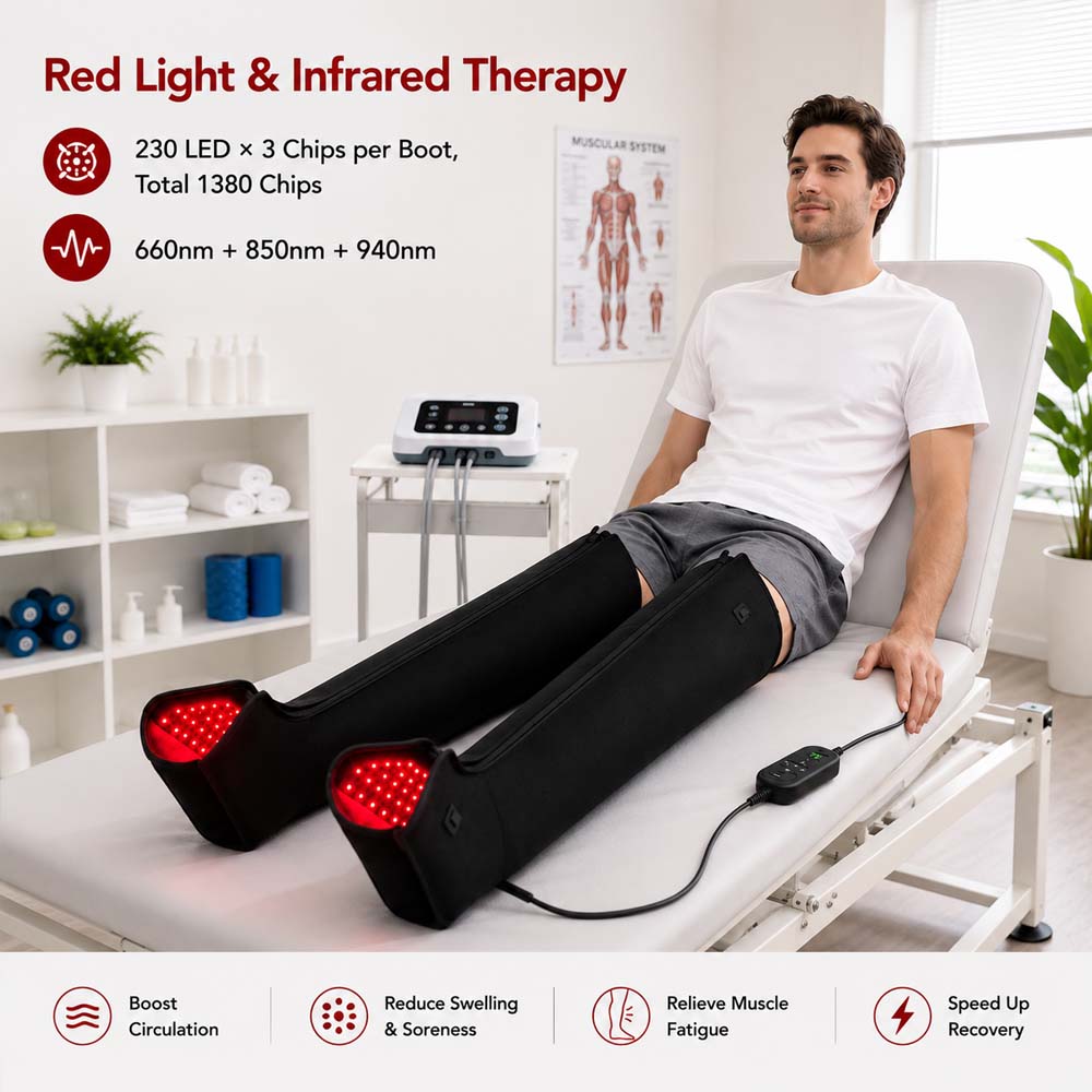 Red Light Therapy Leg Wrap Buying Guide: Coverage Area, Wavelength, Fit, and Portability