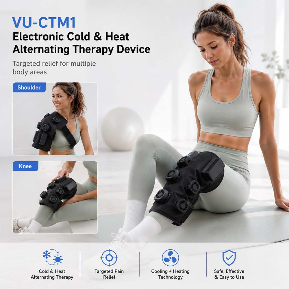 VU-CTM1 Rechargeable Cold Heat Alternating Compression Wrap