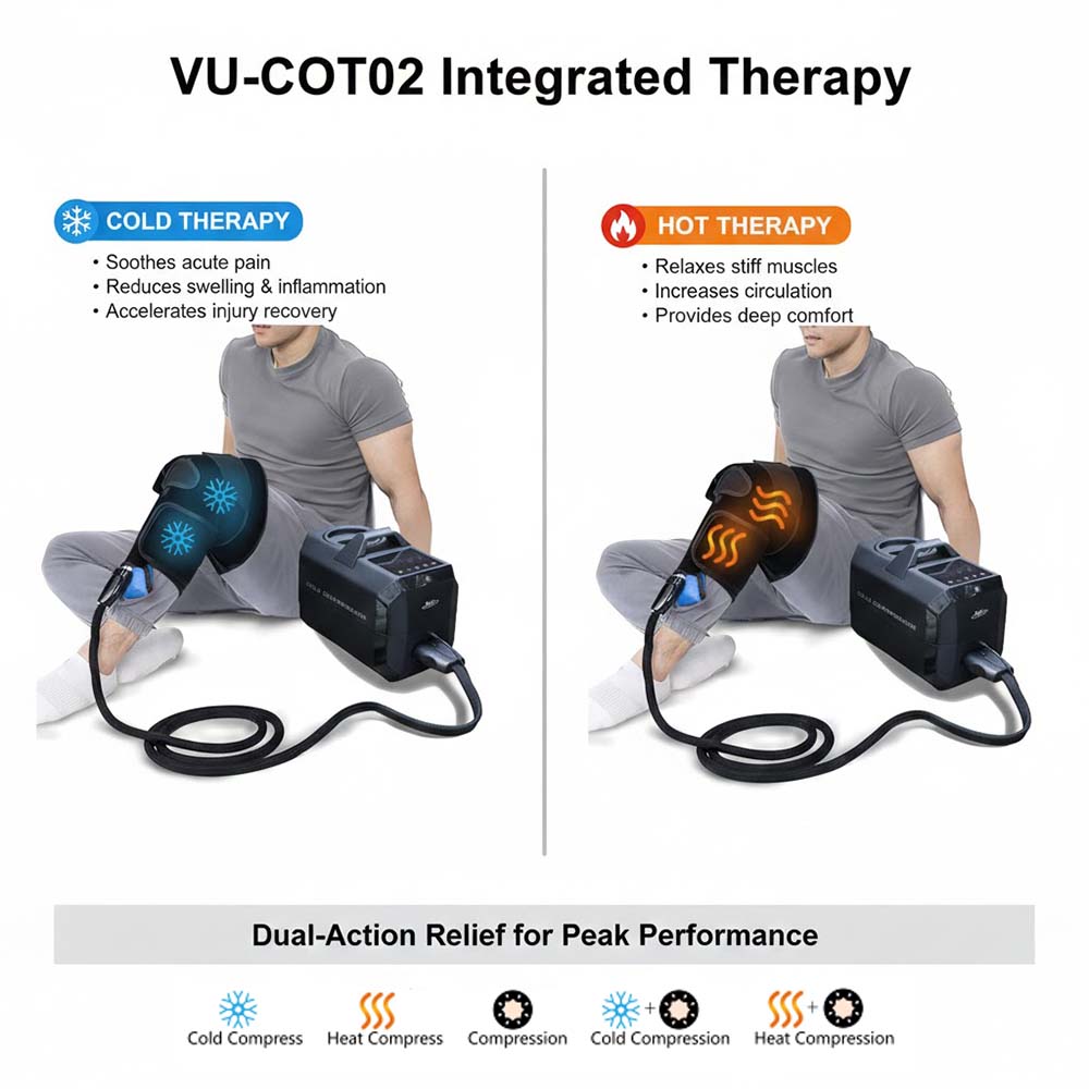 OEM Hot & Cold Therapy System Portable Ice Therapy Machine for Shoulder Knee