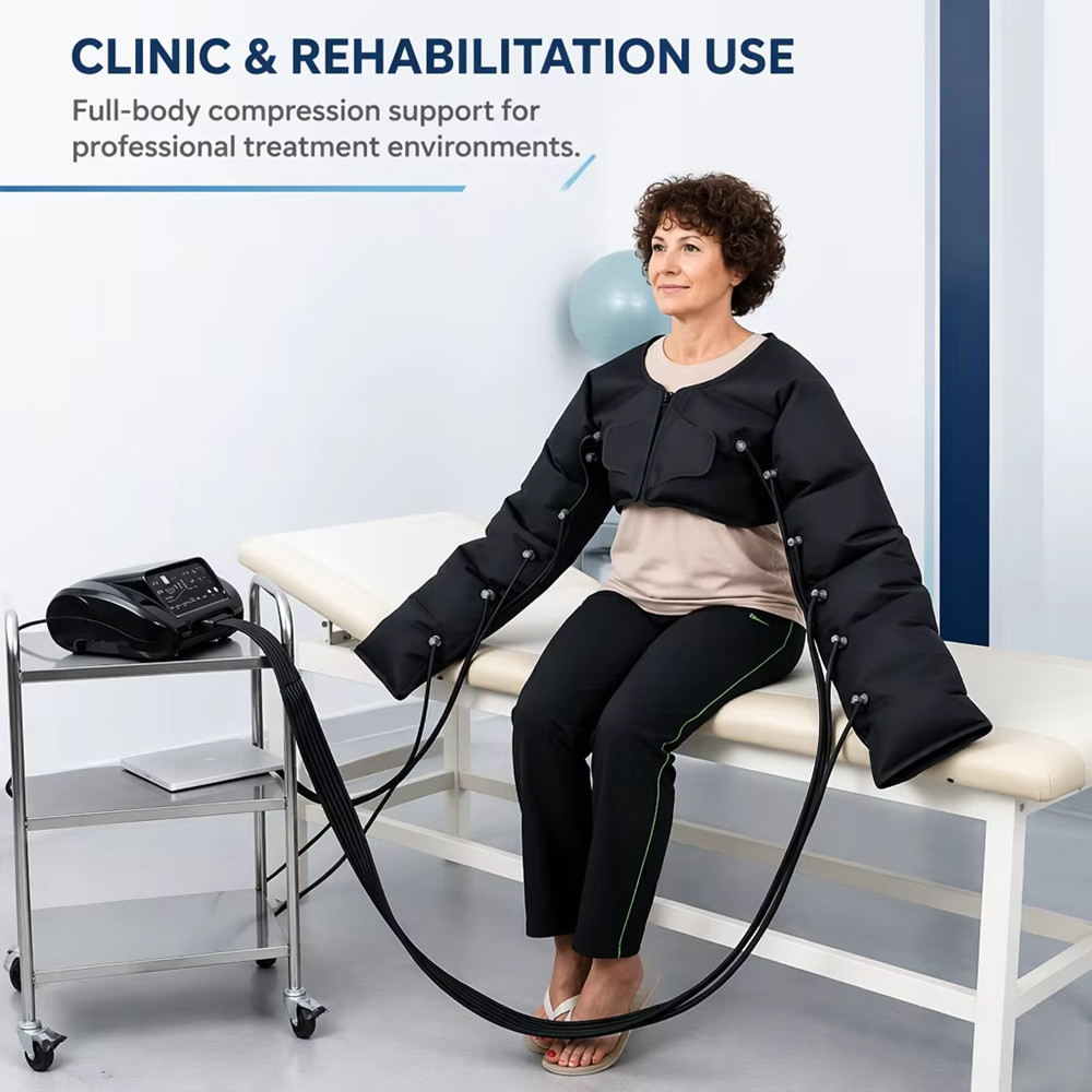 CE MDR Certified Full Body Pressotherapy Lymphatic Drainage Suit
