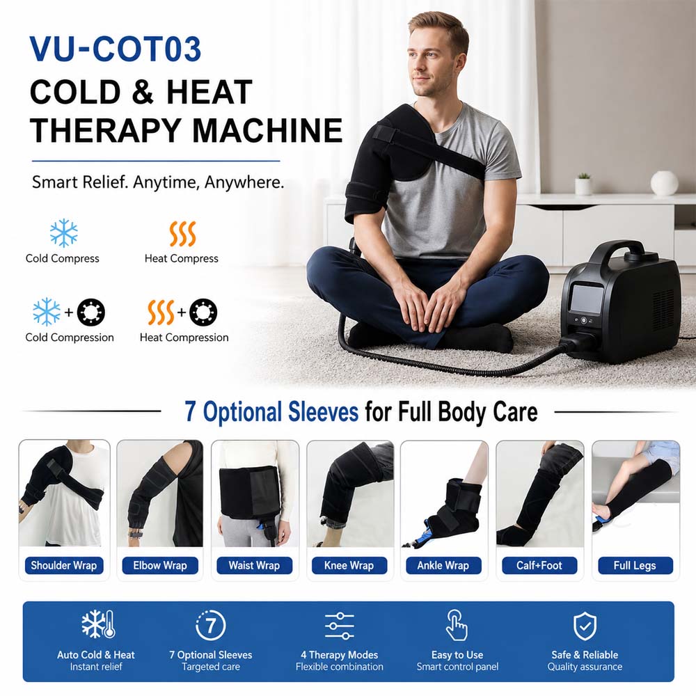Semiconductor Hot and Cold Compression Therapy Machine for Professional Rehabilitation