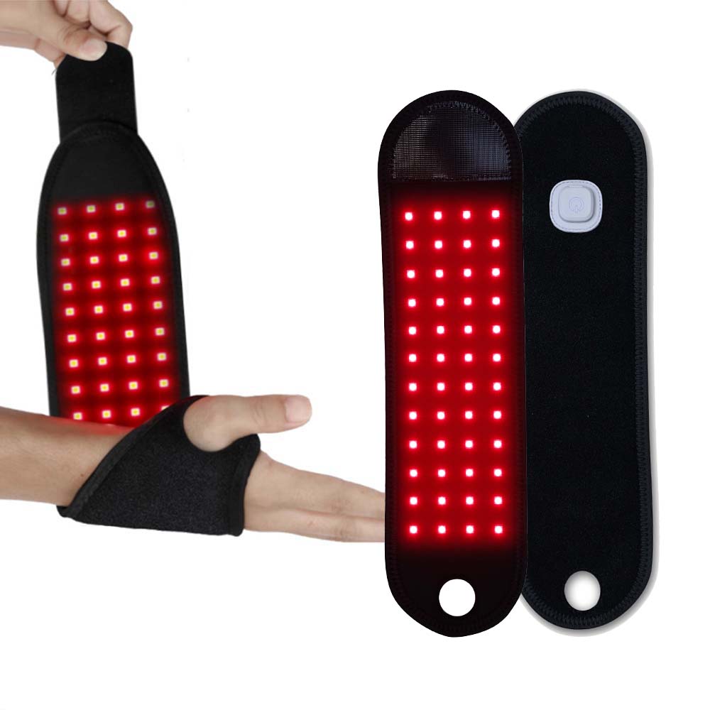 non invasive red light infrared therapy wristband with 660nm red  850nm near infrared light-6