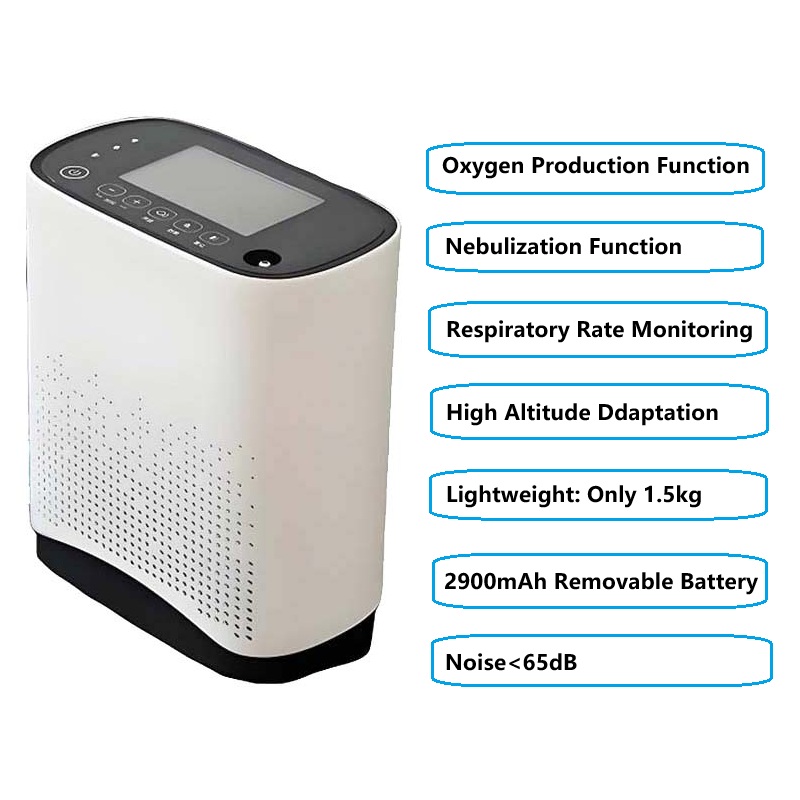 intelligent oxygen therapy device portable oxygen concentrator-6