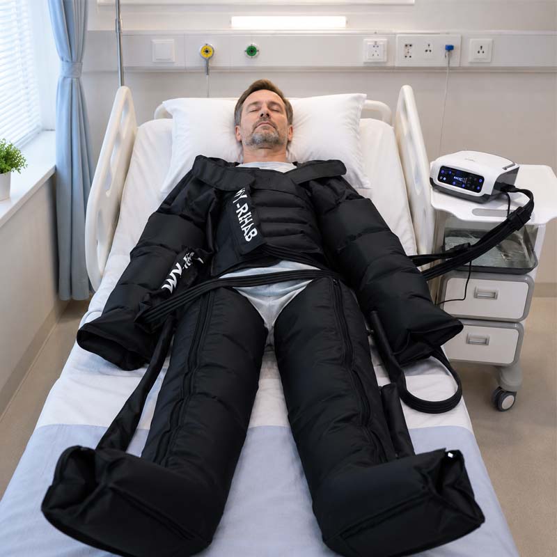 VU-IPC02 Professional Lymphatic Drainage & Whole-Body Air Compression Therapy Machine