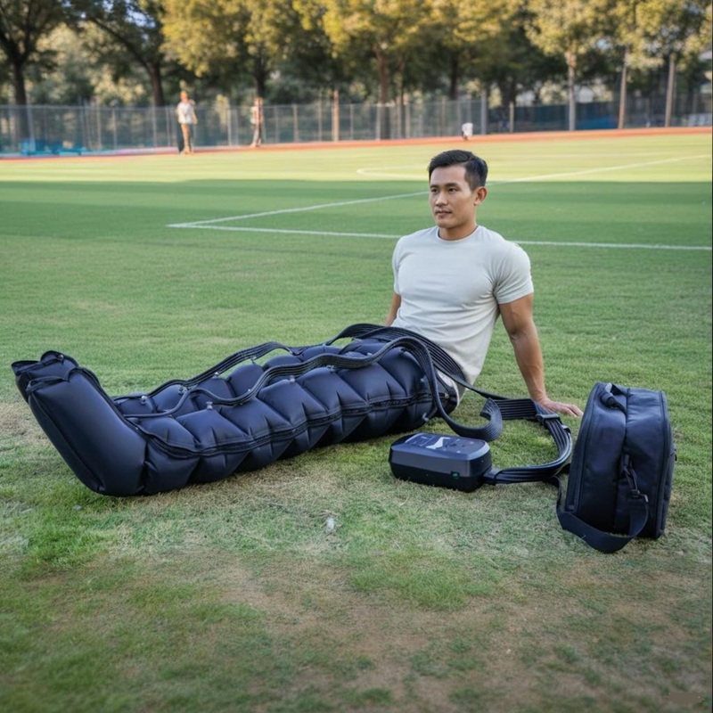 VU-IPCU8 Rechargeable Compression Therapy Pants for Lower-Body Massage and Recovery