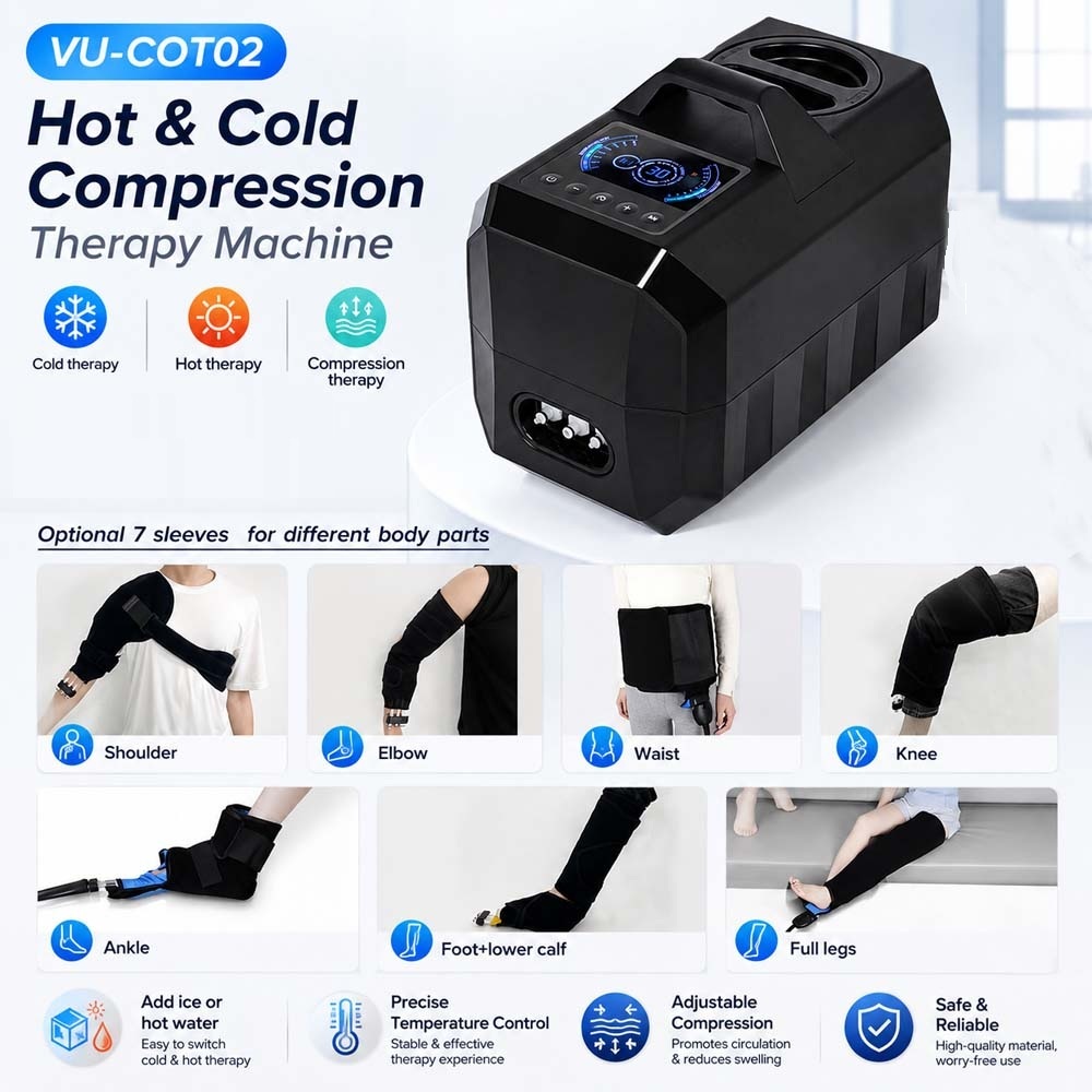 OEM Hot & Cold Therapy System Portable Ice Therapy Machine for Shoulder Knee