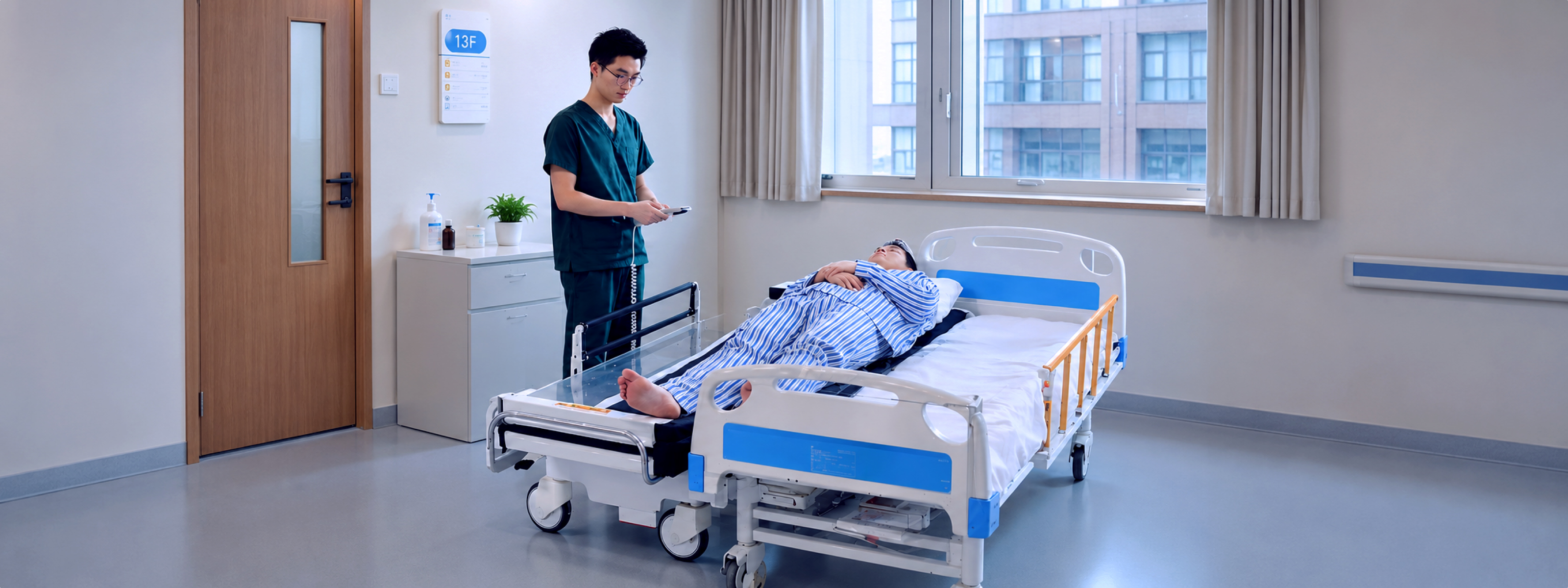 Hospitals & Clinics Rehabilitation Solution: Enhancing Patient Safety & Ward Efficiency