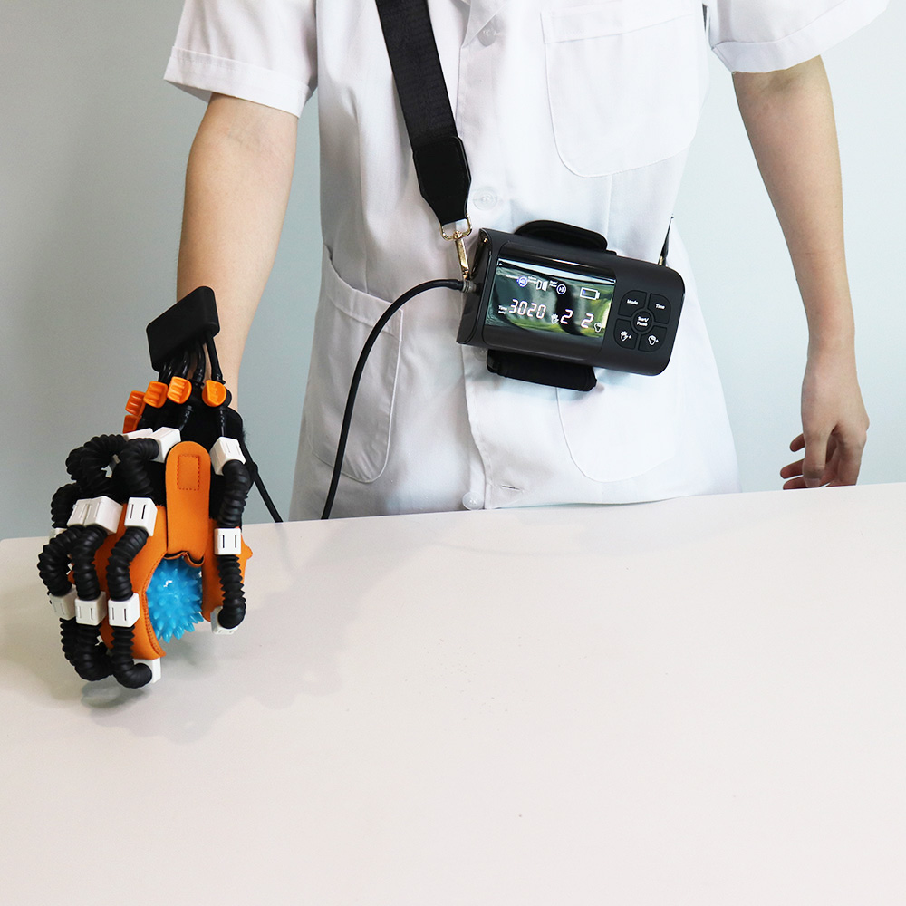 Portable Robotic Hand Rehabilitation Glove for Stroke Recovery