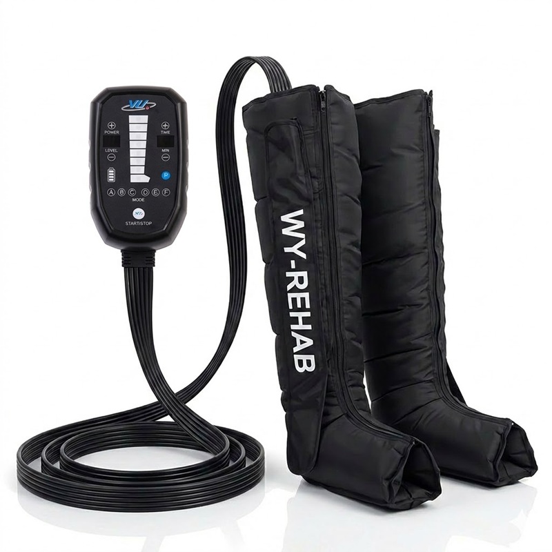 VU-IPCA8 8 Chamber Rechargeable Leg Compression Massager for DVT Prevention