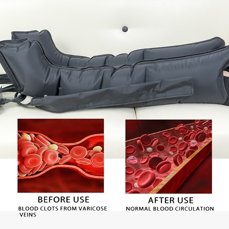 VU-IPC02 4 Chamber Air Compression Boots for Recovery & Therapy