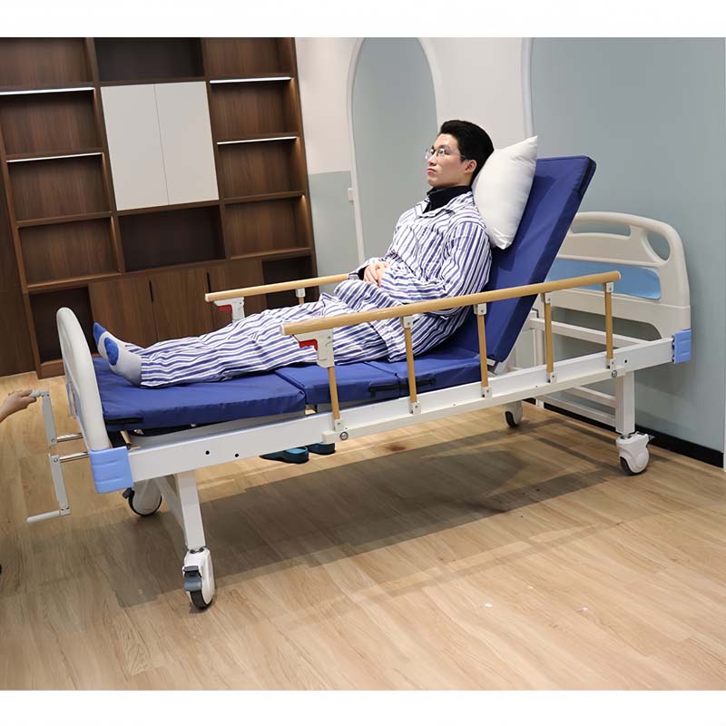 CM-MHB-02 Dual-Crank Manual Hospital Bed for Patient Positioning