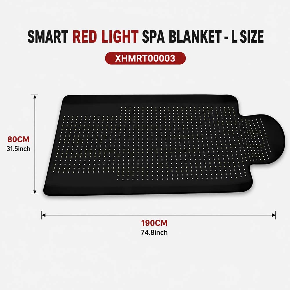 XHMRT00003 Smart Red Light SPA Blanket for Full-Body Light Therapy